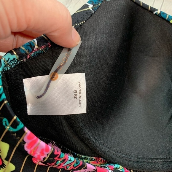 NWOT Shade & Shore Bikini Top 38B - Picture 13 of 15
